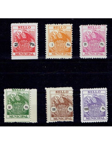 FA6780. Fiscales, sellos municipales NUEVOS
