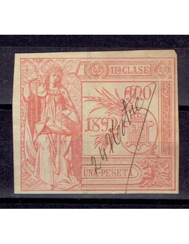 FA6805. Fiscales, 1892 Timbres para polizas