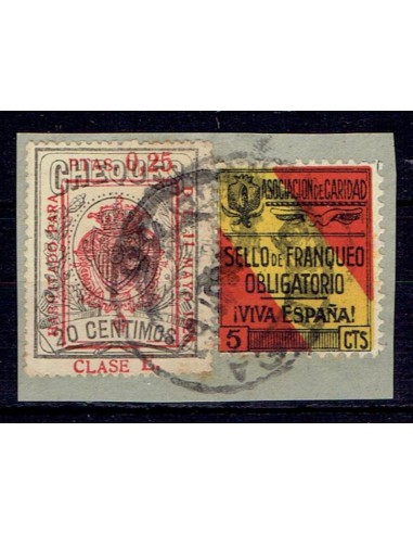 FA6874. Fiscales, 1926 Timbres para cheques