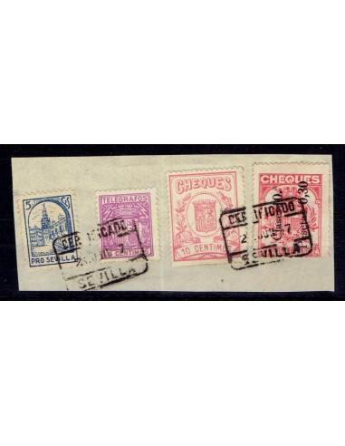 FA6885. Fiscales, Timbres para cheques