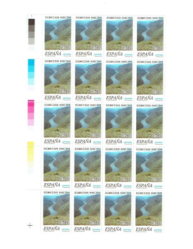 FA7600. SELLOS DE ESPAÑA. 2002, 30 sellos nuevos, Naturaleza