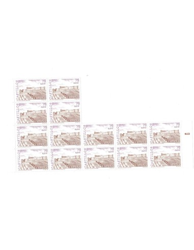 FA7625. SELLOS DE ESPAÑA. 2001, 15 sellos nuevos, Castillos