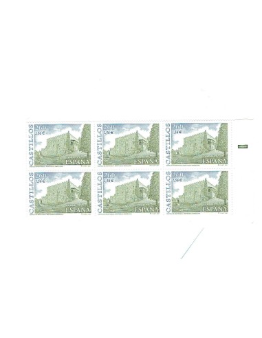 FA7627. SELLOS DE ESPAÑA. 2001, 14 sellos nuevos, Castillos
