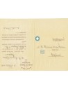 FA1437. DOCUMENTOS. 1911, carta documento Albaida a Sigüenza