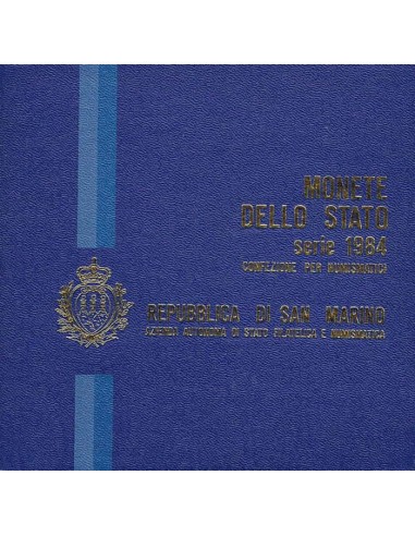 San Marino 1984. Emisión de Monedas Anual