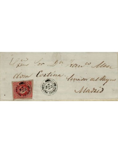 FA0579G. HISTORIA POSTAL. 1864, 15 de septiembre. Arroyo del Puerco a Madrid