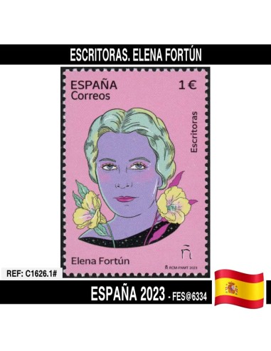 España 2023. Escritoras. Elena Fortún (MNH) FES6334