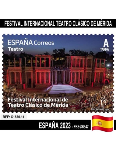 España 2023. Festival de Teatro Clásico. Mérida (MNH) FES6347