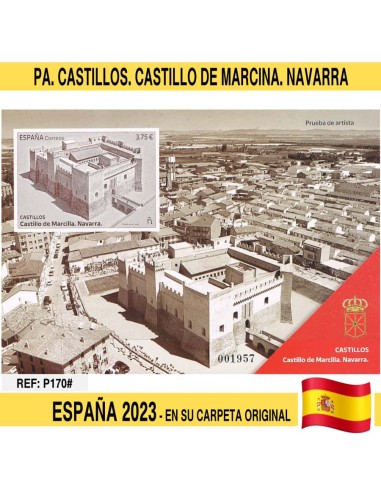 España 2023. PA Castillos. Castillo de Marcina. Navarra (N)
