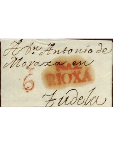 FA1147-16. PREFILATELIA. 1829, 5 de noviembre. Sobrescrito circulado de Nájera a Tudela