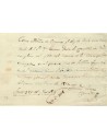 FA1157. DOCUMENTOS. 1854, 31 de enero. Resguardo manuscrito justificativo de pago del correo