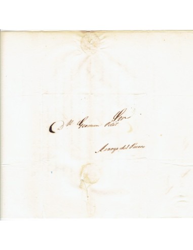 FA1446B. PREFILATELIA. 1842, 1 de febrero. Circular de Cáceres a Arroyo del Puerco