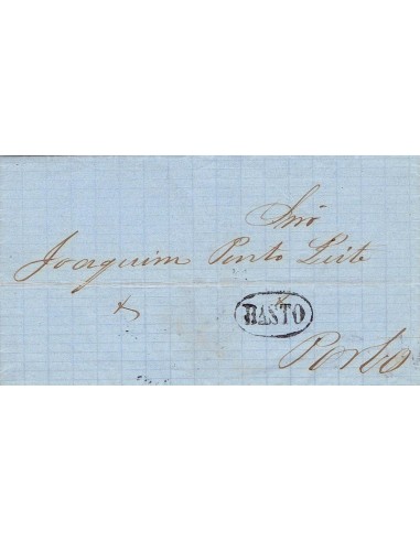 FA1175-2. PORTUGAL. 1864, 26 de agosto. Carta circulada de Cillorico de Basto a Oporto