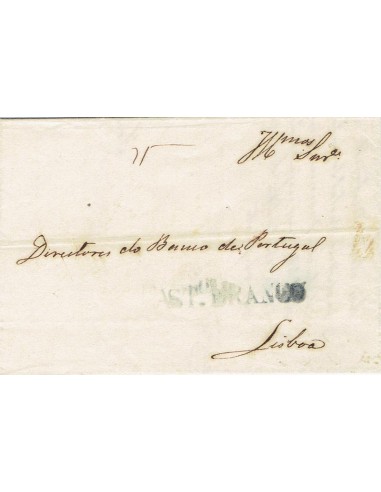 FA1175-4. PORTUGAL. 1849, 27 de noviembre. Carta circulada de Castello Branco a Lisboa