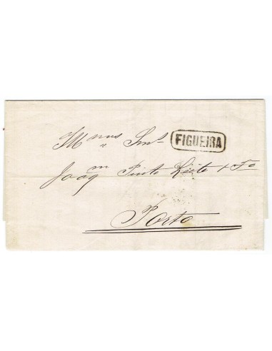 FA1175-11. PORTUGAL. 1874, 1 de julio. Carta circulada de Figueira a Oporto