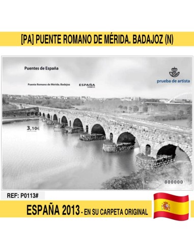 España 2013. [PA] Prueba Puente romano de Mérida. Badajoz (N)