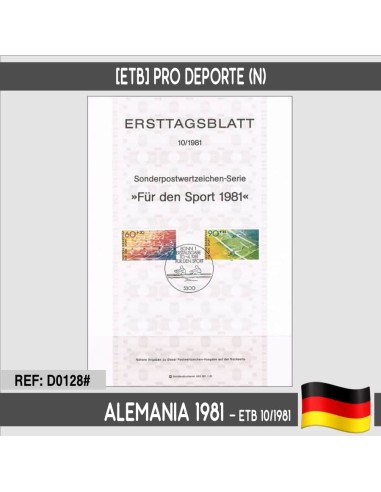 Alemania 1981. [ETB] Pro Deporte (N)