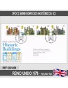 Reino Unido 1978 [FDC] Serie Edificios históricos (C)