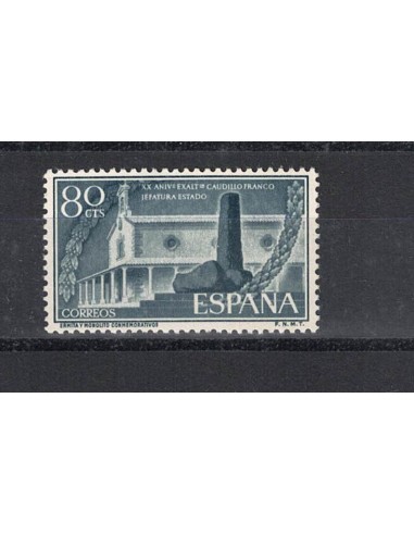 FA8840. CENT. SELLO ESPAÑOL. 1956, XX Aniversario de la Exaltación del General Franco a la Jefatura del Estado