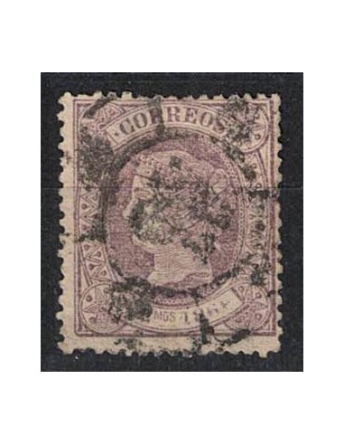 FA8860. HISTORIA POSTAL. 1866, 1 de agosto. Isabel II, Valor de 20c de escudo cancelado