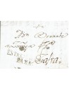 FA8289. PREFILATELIA. 1794, 8 de agosto. Carta completa circulada en Zafra