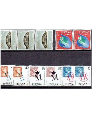 FA8958. HISTORIA POSTAL. Emisiones del 2º Centenario de sellos en España