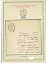 FA9007. HISTORIA POSTAL. 1845, Correo oficial de la Administración de Contribuciones Directas de la Provincia de Cáceres