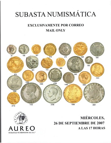 FT0159. NUMISMATICA. 2007, 26 de septiembre. Magnífico catálogo de Seleccion Numismatica