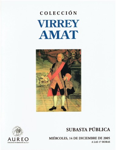 FT0173. NUMISMATICA. 2005, 14 de dictiembre. Catálogo de Seleccion Numismatica, Colección Virrey Amat