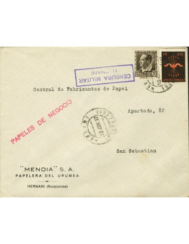 País Vasco. Historia Postal. País Vasco. Historia Postal. HERNANI / GUIPUZCOA. MAGNIFICA.