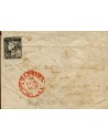 FA1747. HISTORIA POSTAL. 1850, Madrid a Monforte de Lemos