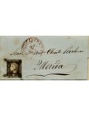 FA0650. HISTORIA POSTAL. 1850, 17 de septiembre. Llerena a Mérida