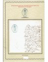 FA9006. HISTORIA POSTAL. 1851, Correo oficial de la Administración de Contribuciones Directas de la Provincia de Cáceres