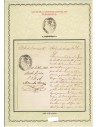 FA9008. HISTORIA POSTAL. 1860, Correo oficial de la Alcaldía Constitucional de Herreruela