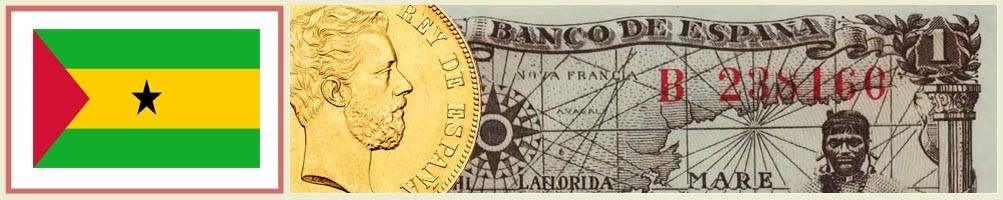 Numismatica de Santo Tome y Principe - numismaticayfilatelia.com