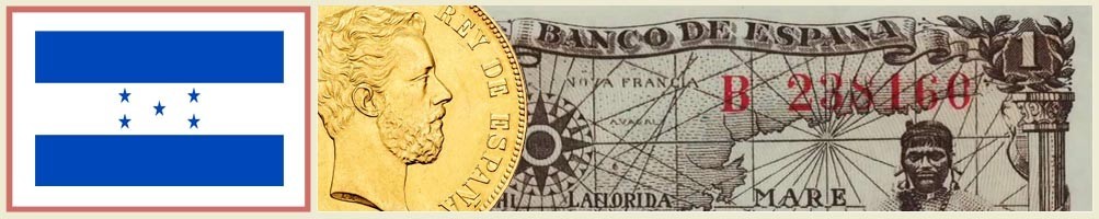 Numismatica de Honduras - numismaticayfilatelia.com