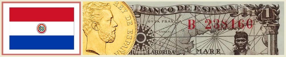 Numismatica de Paraguay - numismaticayfilatelia.com