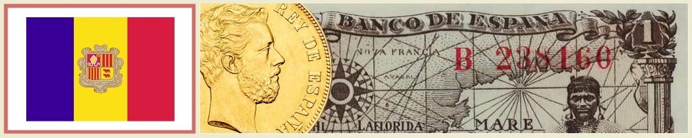 Numismatica de Andorra - numismaticayfilatelia.com