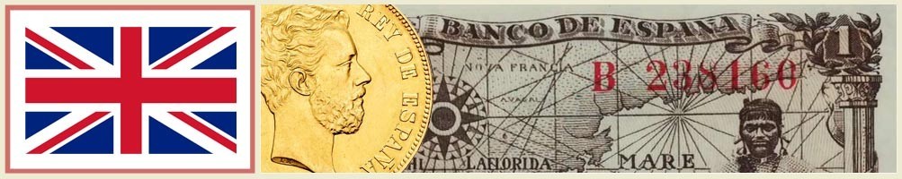 Numismatica de Gran Bretaña - numismaticayfilatelia.com