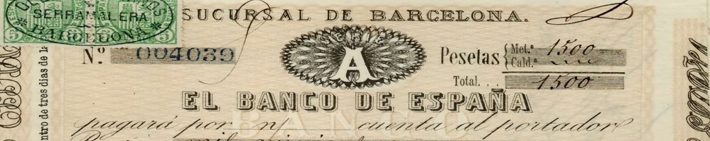Facturas, Letras, Cheques - numismaticayfilatelia.com